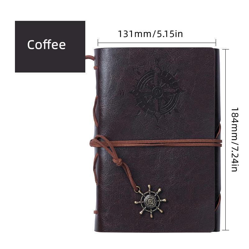 Vintage Charm Spiral Ring Binder Diary Journal Notebook
