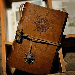 Vintage Charm Spiral Ring Binder Diary Journal Notebook