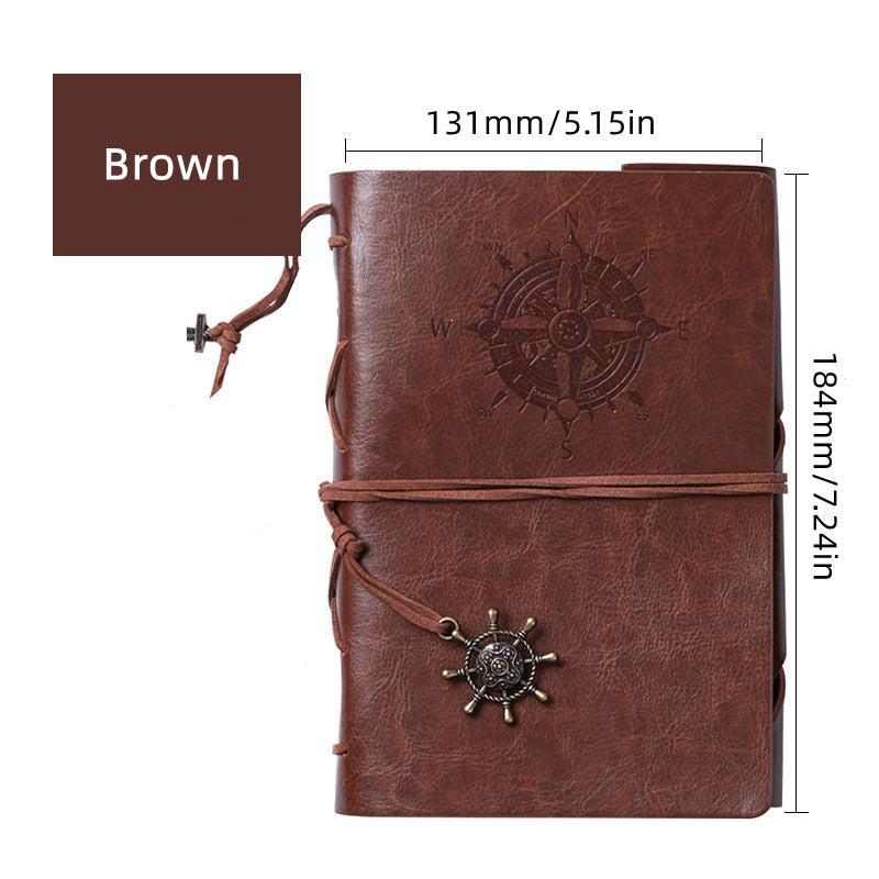 Vintage Charm Spiral Ring Binder Diary Journal Notebook