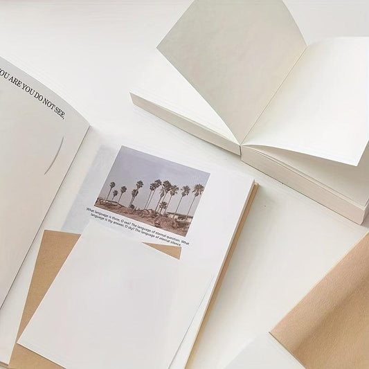 Thick Brick Sticky Notes 400 Pages Blank Draft Paper Tearable Square Note Paper