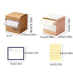 250 Creative Sticky Notes - Large Capacity Marker Stickers