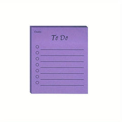 2pcs To Do List Sticky Notes 9 Colors 50 Sheets Pad Memo To Do Lined Sticky Note