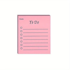 2pcs To Do List Sticky Notes 9 Colors 50 Sheets Pad Memo To Do Lined Sticky Note