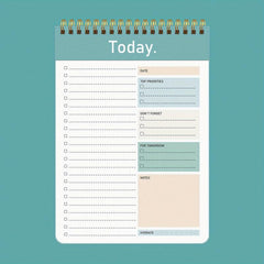 Top Priority To-Do List Notebook 52 Sheets