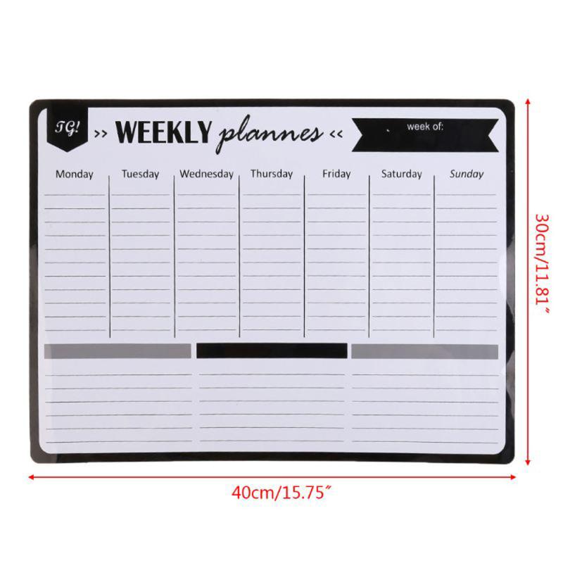 A3 Magnetic Weekly & Monthly Planner Whiteboard Fridge Magnet