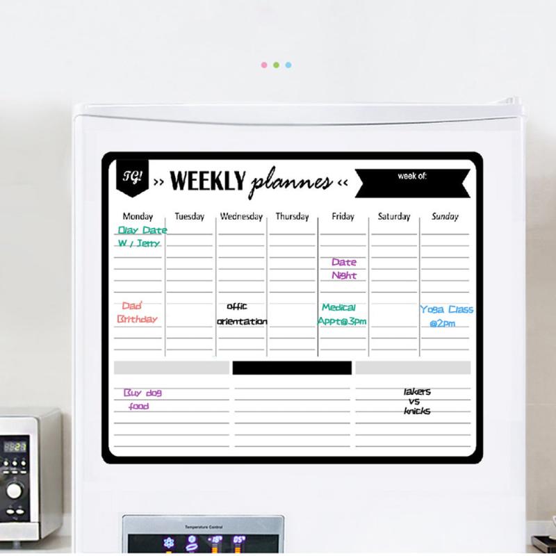 A3 Magnetic Weekly & Monthly Planner Whiteboard Fridge Magnet