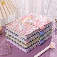 Ziyi Healing Bunny Bear Notebook - Colorful Inner Pages