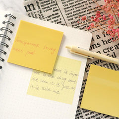 1pc PET Candy Sticky Notes Self Adhesive Memo Pad Sticky Notes Bookmark