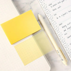 1pc PET Candy Sticky Notes Self Adhesive Memo Pad Sticky Notes Bookmark