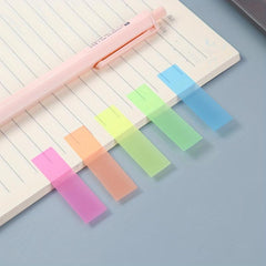 100 Sheets Morandi Sticky Notes Waterproof Index Sticker