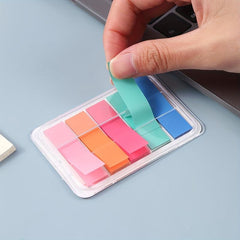 100 Sheets Morandi Sticky Notes Waterproof Index Sticker