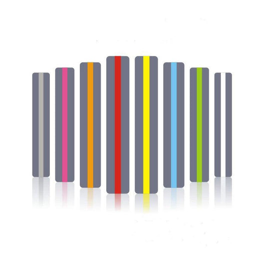 8 Piece Dyslexia Support Kit - Reading Strips, Overlays, Highlighters, Bookmarks