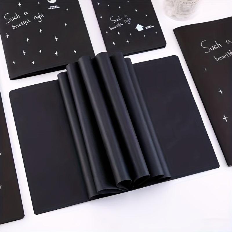 60 Pages of Blank Cardboard Painting Notebook