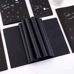 60 Pages of Blank Cardboard Painting Notebook