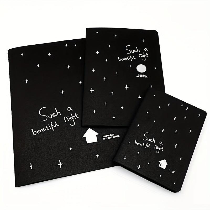 60 Pages of Blank Cardboard Painting Notebook