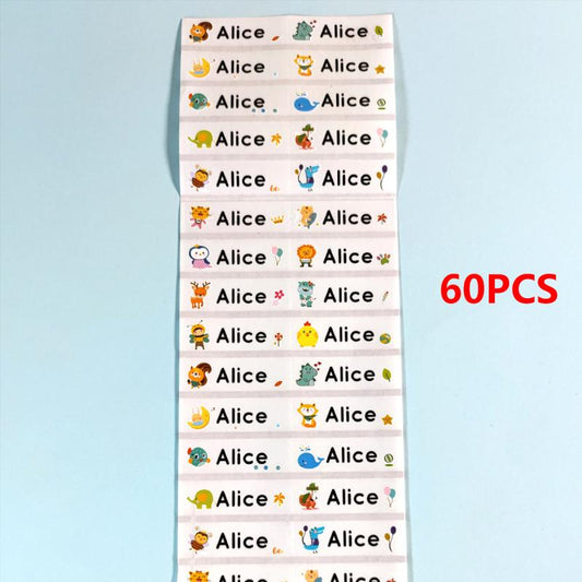 Personalized Waterproof Name Stickers, Custom Stationery Labels