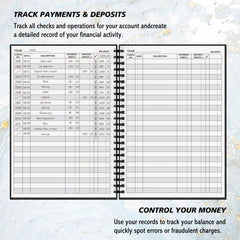 A5 Accounting Ledger Book for Small Businesses & Personal Use
