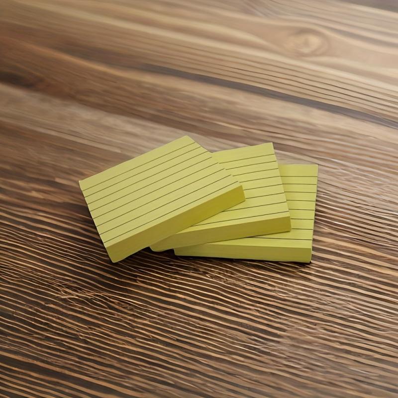 100pcs Colorful Sticky Note 4 Colors Student Memo Pad Self Stick Note Pads