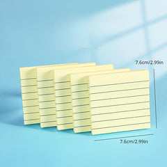 100pcs Colorful Sticky Note 4 Colors Student Memo Pad Self Stick Note Pads