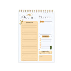 Trees 1pc 8 5 5 5in Daily Planner Notepad 52 Sheets