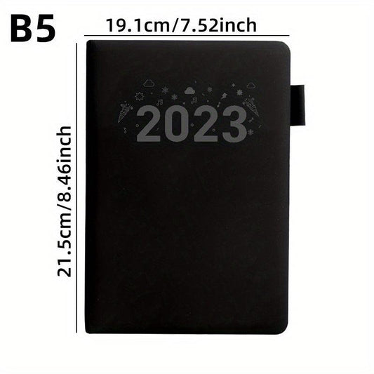 B5 Extra Thick 360 Pages Leather Business Notepad