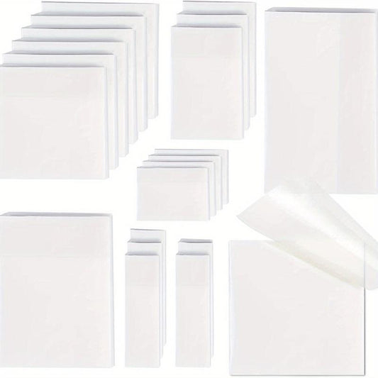 1000 Sheets Transparent Sticky Notes Set Student Waterproof Memo Pad