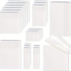 1000 Sheets Transparent Sticky Notes Set Student Waterproof Memo Pad