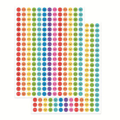 2340 Pcs Happy Face Stickers for Students Reward Chart Student Planner 10 Sheets