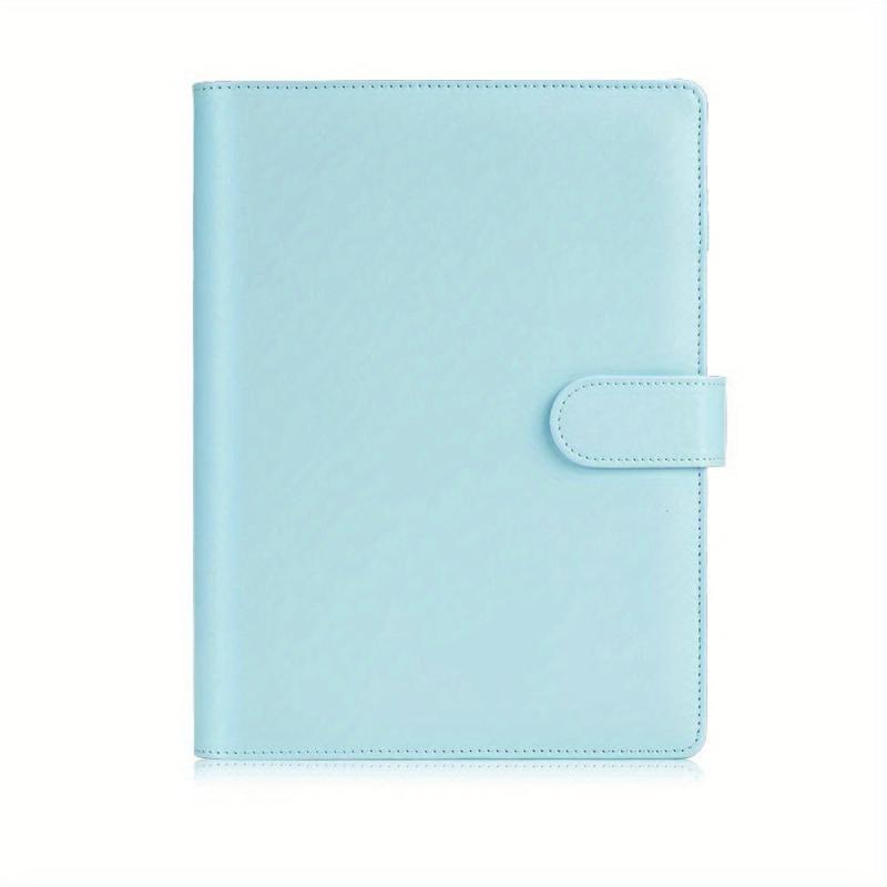 Stylish PU Leather A5 6-Ring Planner Binder with Magnetic Closure