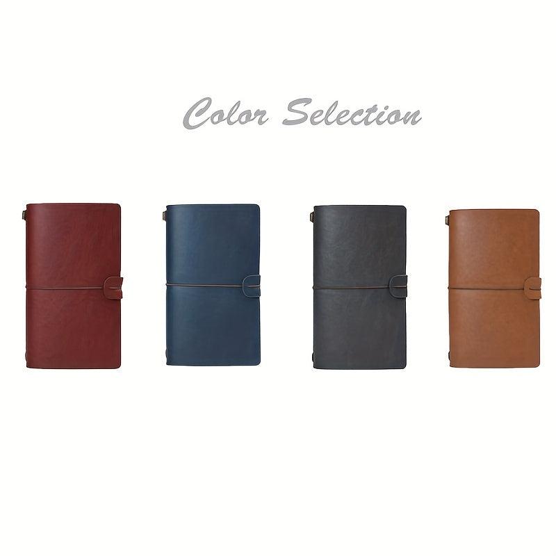 Vintage Leather A6 Refillable Travelers Journal for Writing & Sketching