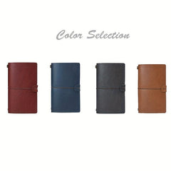 Vintage Leather A6 Refillable Travelers Journal for Writing & Sketching