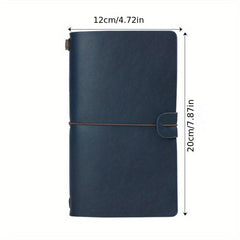 Vintage Leather A6 Refillable Travelers Journal for Writing & Sketching