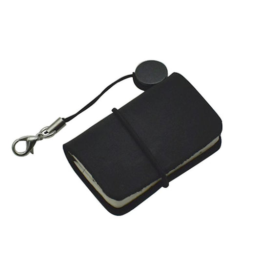 Mini Leather Cover Notebook Portable Travel Journal Memorandum Clasp Writing