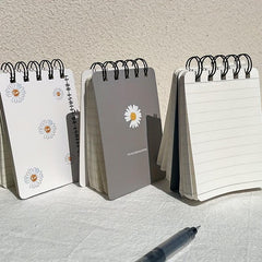 Mini A7 Notebook Flower Print Portable Notepad Pocket Small Notebook