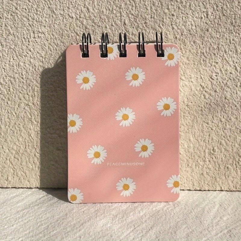 Mini A7 Notebook Flower Print Portable Notepad Pocket Small Notebook