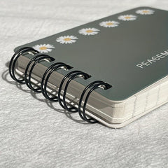 Mini A7 Notebook Flower Print Portable Notepad Pocket Small Notebook