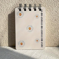 Mini A7 Notebook Flower Print Portable Notepad Pocket Small Notebook