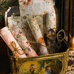 60 Sheets Vintage Scrapbook Paper Supplies for Crafts