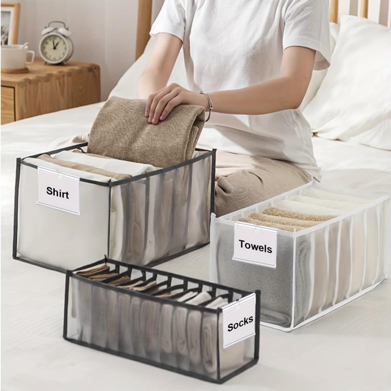 Clear Plastic Basket Labels Clip 20PCS