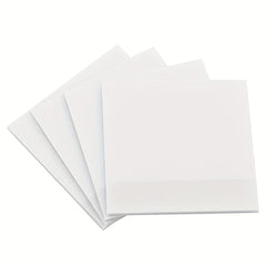 4pcs 200 Transparent Sticky Notes Waterproof Writable 7 62 7
