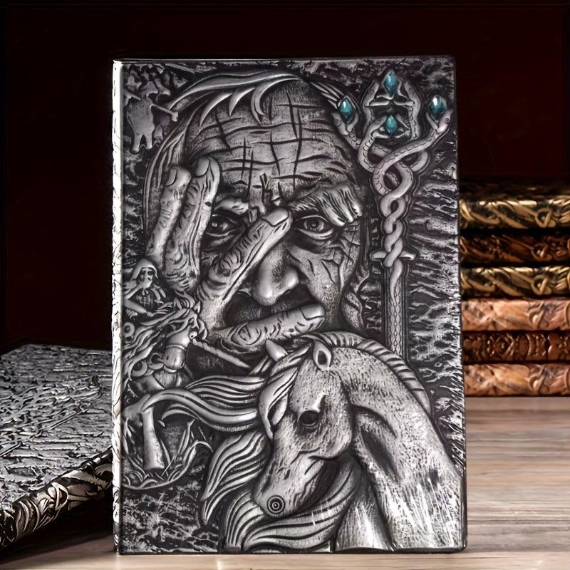 A5 Embossed Notebook Retro Diary with Magical Touch