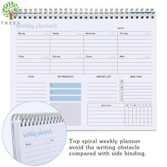 Weekly Planner Notepad 9.5x7.8