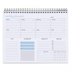 Weekly Planner Notepad 9.5x7.8
