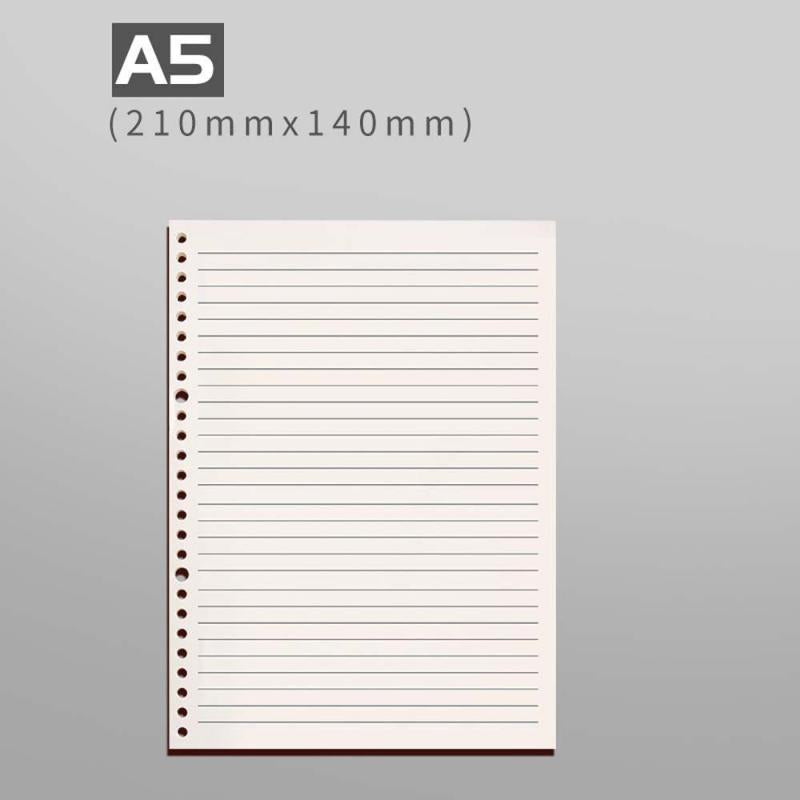 Spiral Binder Notebook Refill, A4 A5 B5 Grid Cornell Line Inner Core Paper