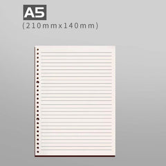 Spiral Binder Notebook Refill, A4 A5 B5 Grid Cornell Line Inner Core Paper