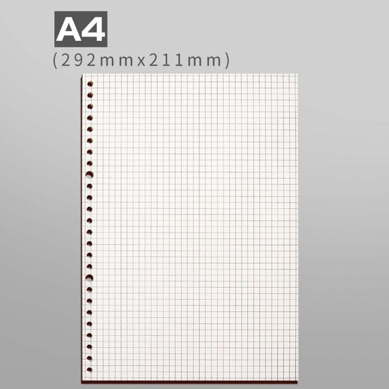 Spiral Binder Notebook Refill, A4 A5 B5 Grid Cornell Line Inner Core Paper