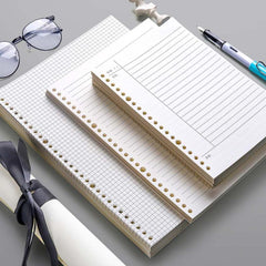 Spiral Binder Notebook Refill, A4 A5 B5 Grid Cornell Line Inner Core Paper