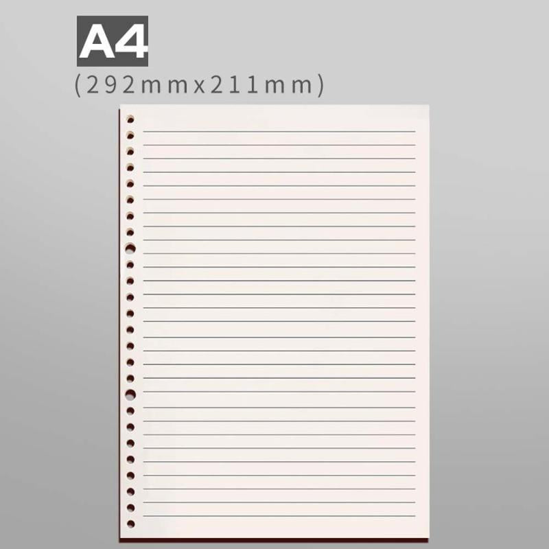 Spiral Binder Notebook Refill, A4 A5 B5 Grid Cornell Line Inner Core Paper