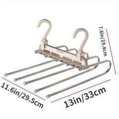 1pc Pants Hangers Space Saving Scarf Hangers