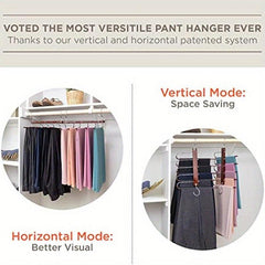 1pc Pants Hangers Space Saving Scarf Hangers